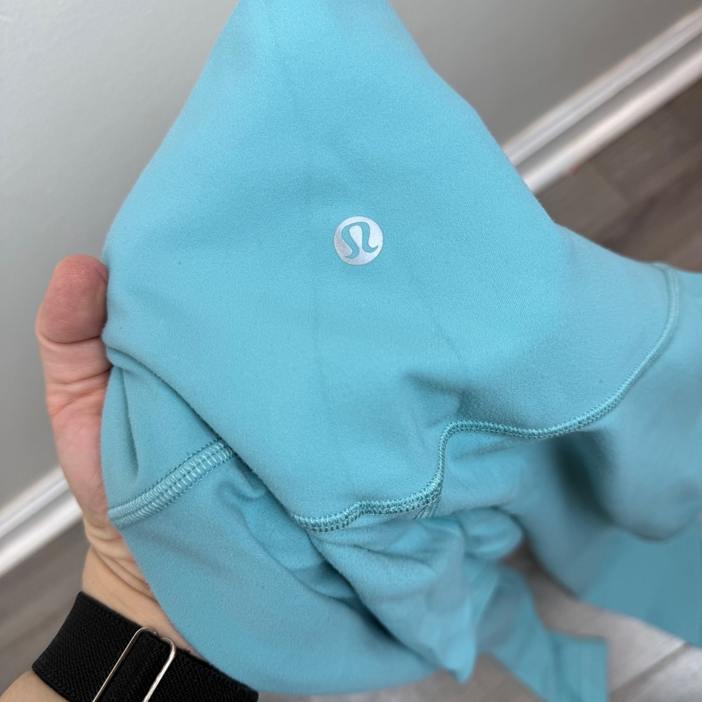 Lululemon Align High-Rise‎ Nulu Leggings Turquoise Blue Yoga Pants 28" Size 8 - Picture 13 of 13